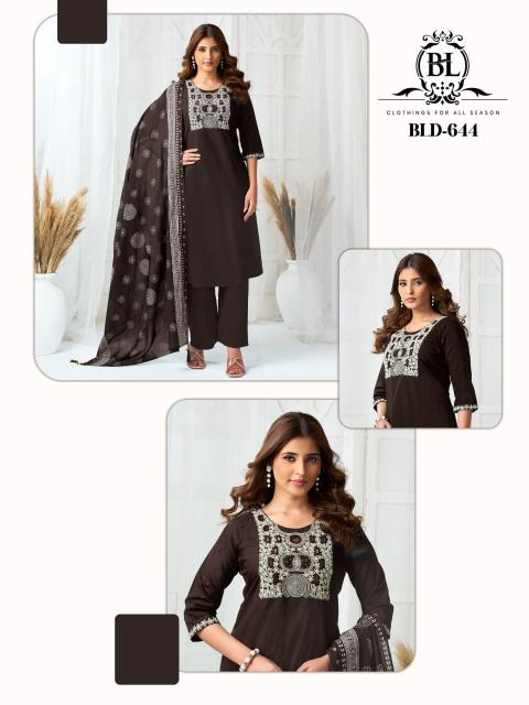 Ballika 3pcs brand kurtis wholesale